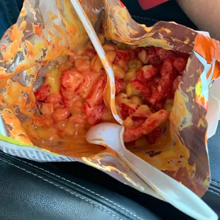 you can add different things to your cheese cheetos