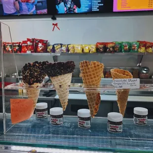 Cones + Lil' Nutella