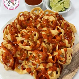 Chicharrones De Harina
Only @Lamichoacanacostamesa