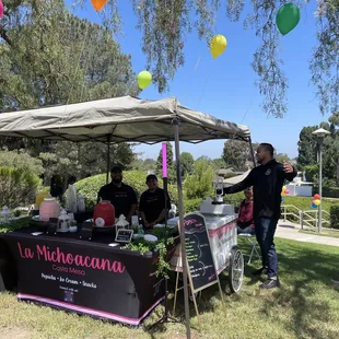 Here the company is set up ready to serve our visitors.