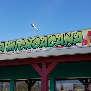 the front of a restaurant