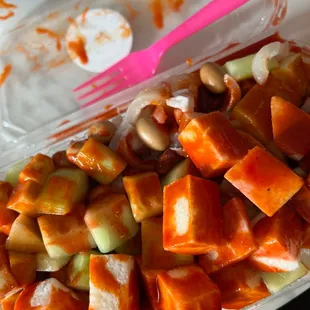 I come to this spot is closest to me. I like to get esquites and tostilocos just wish they would chop the fruit a bit smaller.