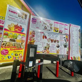Nice clear shot of the menu
