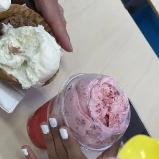 Ice cream is bussin Bussin !