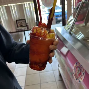 Medium mangonada $7.50.