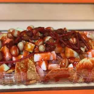 Our famous tostilocos!