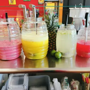 Agua frescas. new flavors daily