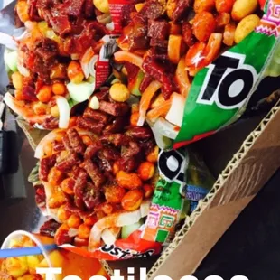 Come try tostilocos !