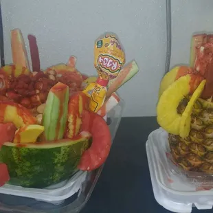 sandia and pina locs