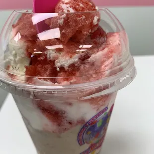Fresa y crema Ferrero Rocher