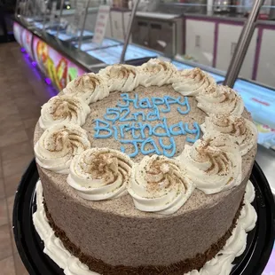 Abuelita Hot Chocolate Ice Cream Cake