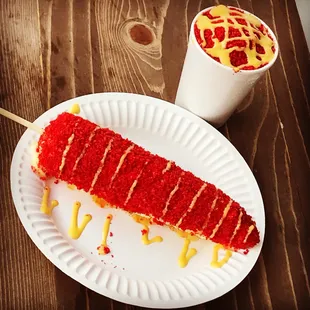 Have you tried our #HotCheetos  Elotes or Esquite?