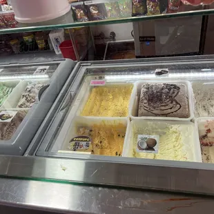 Some ice cream flavors (April 2024)