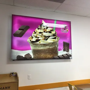 a large ice cream sundae