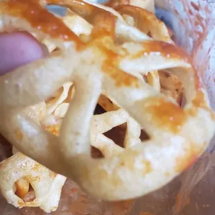 Fresh crunchy churritos with Valentina and lemon..mouth watering