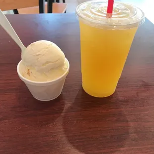 a smoothie