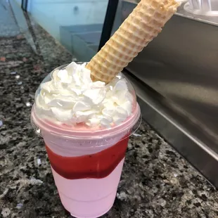 Strawberry shake