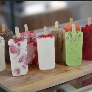 Paletas de Crema