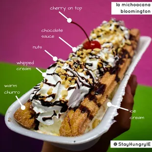 Churro Sundae!