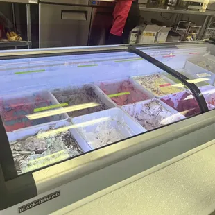 Ice cream display