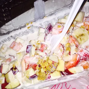 Behold the Bionic! It took awhile to make since it gets busy during the afternoon but the fruit was fresh so it was worth it