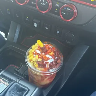 mango ice chile Mangonada large for $19 that's expensive for a ice cream