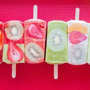 Different but authentic ice cream flavors