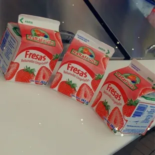 Fresas conjeladas !