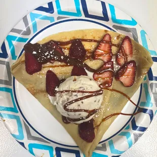 Try our delicious crepes.