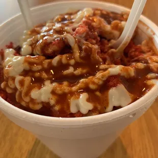 Esquite with Hotcheetos