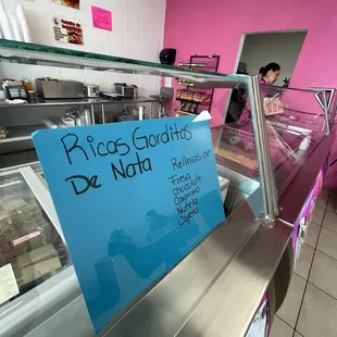 Gorditas de Nata also available