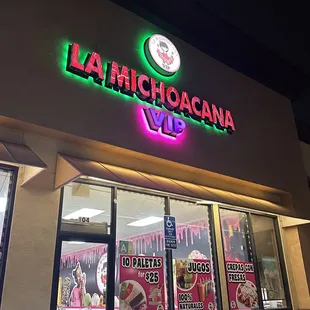 neon sign