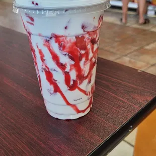 Strawberry and cream
