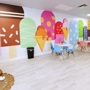 Beautiful, colorful, and fun decor. Wished the service was more welcoming.