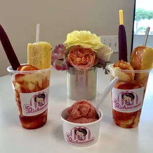 Mangonadas &amp; Fresca Ice Cream