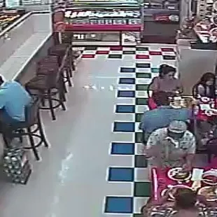 a man in a grocery store