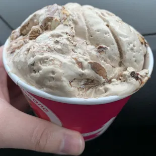 Oreo on bottom &amp; Cappuccino on top.