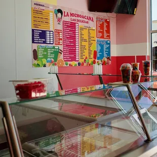 an ice cream shop