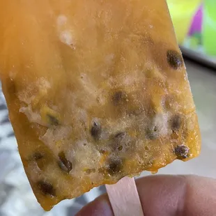 Passion fruit popsicle will blow your mind