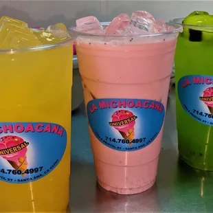Delicious Aguas frescas