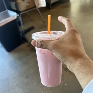 Strawberry milk