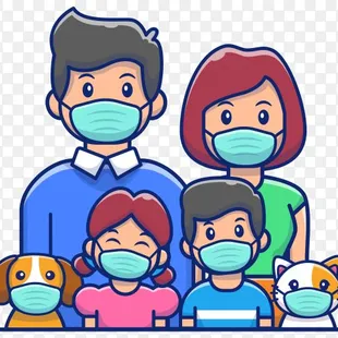 Please wear masks 2+