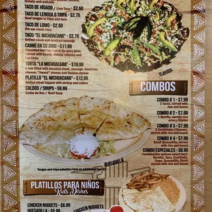 Menu - page 5