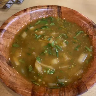 Super spicy salsa!! Yummy!