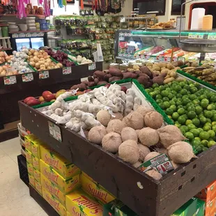The extensive produce section and butcher / meat counter are incredible
