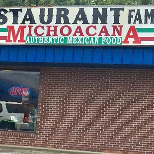 Separate entrance for the Restaurant. You have to give this place a try if you like Authentic Mexican food