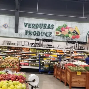 Produce section.
