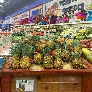 A bounty of fresh fruits and vegetables