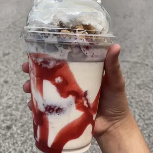 Strawberries con creme