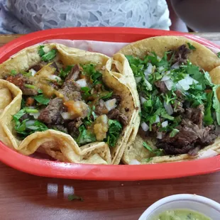 If your looking for authentic mexican food this is the place. Steak Tacos must try.